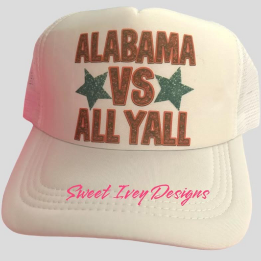 AL vs Y’all Trucker Hat