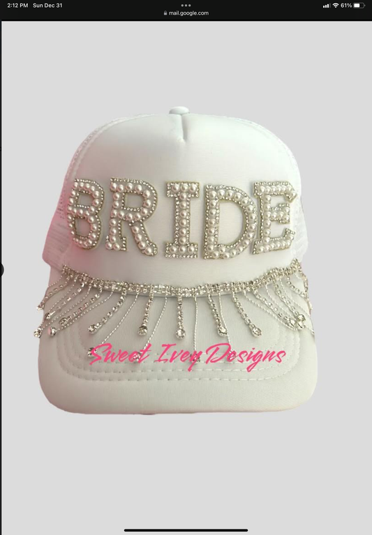 Bride Trucker Hat